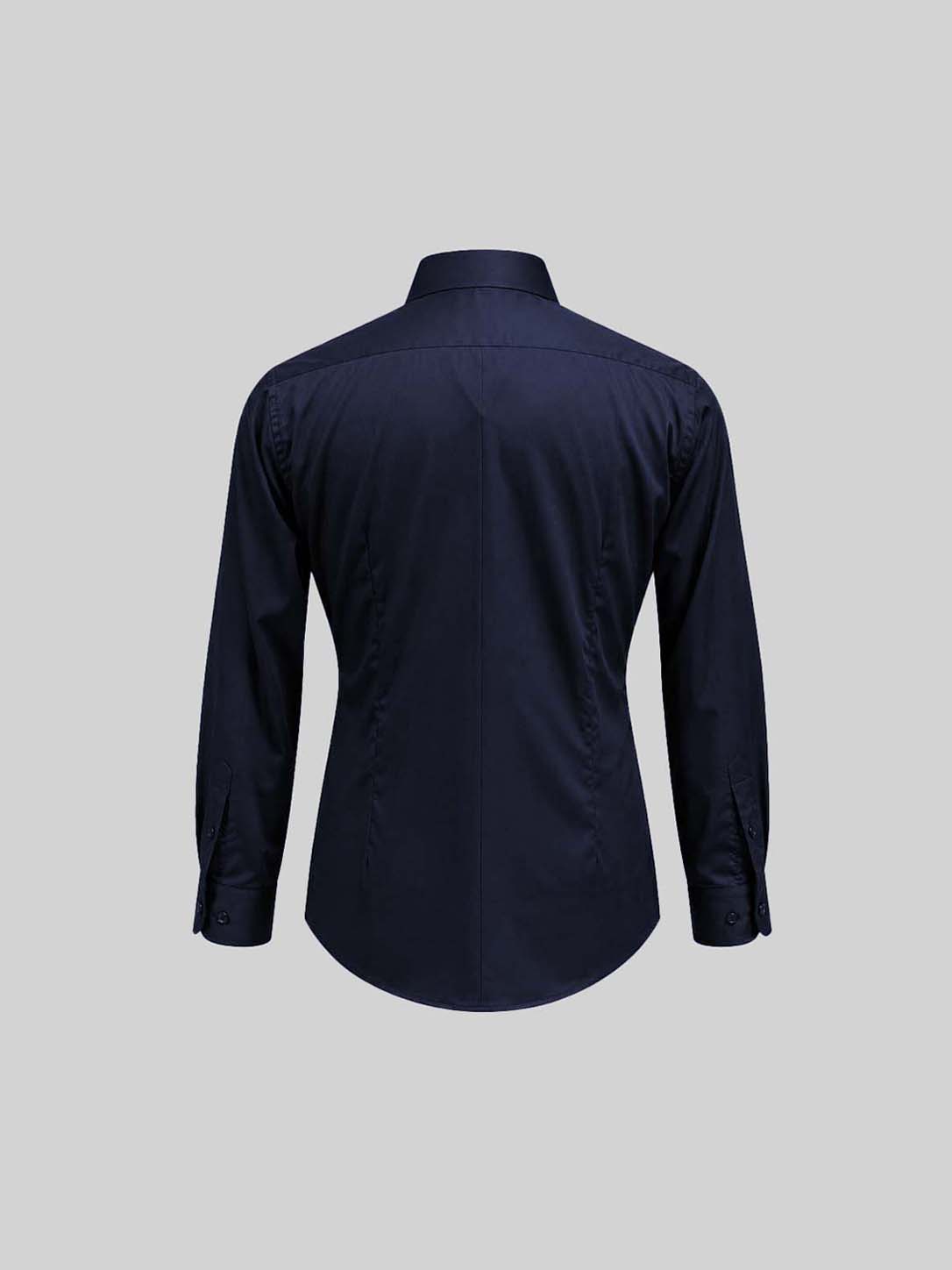 Embroidered Cotton Satin Shirt