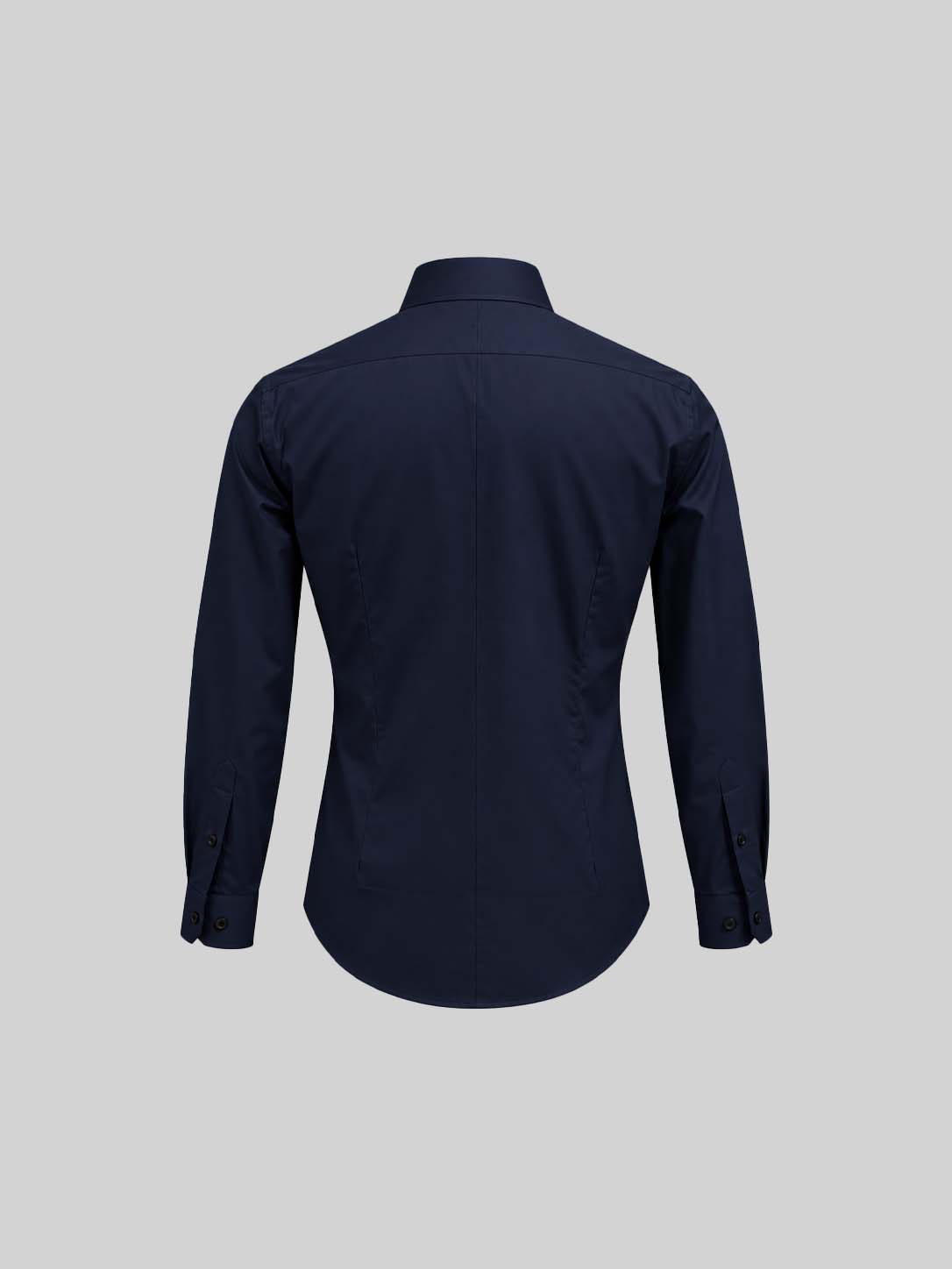 Embroidered Cotton Satin Shirt